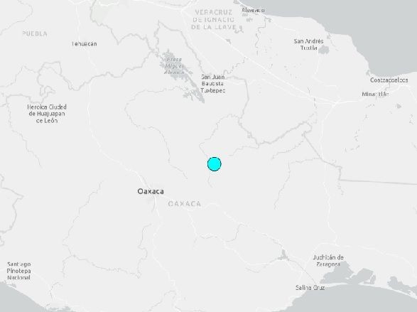 Imagem da noticia Terremoto de magnitude 5,8 atinge o estado de Oaxaca, no México
