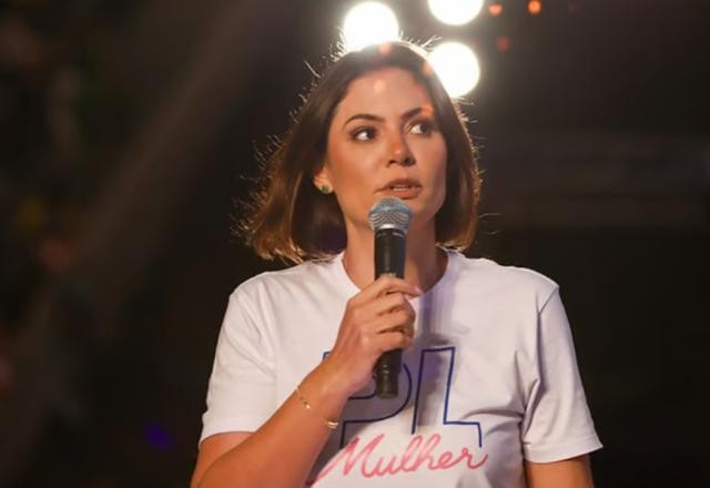 Imagem da noticia "Não existe comunista cristão", diz Michelle Bolsonaro sobre Flávio Dino