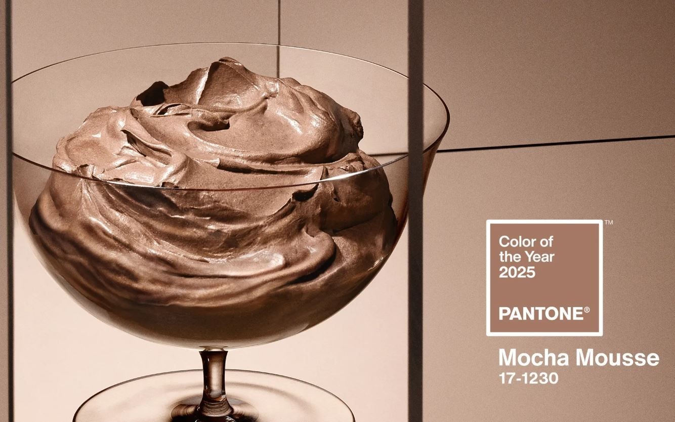 Imagem da noticia Pantone divulga a cor do ano para 2025: Mocha Mousse
