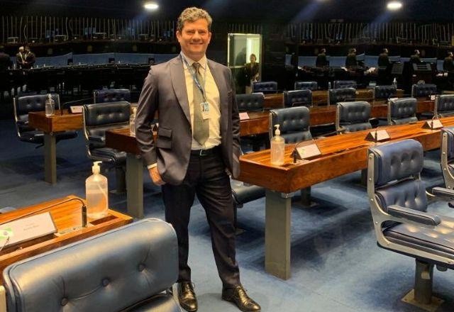 Imagem da noticia PL pede cassação do senador eleito Sergio Moro, do União Brasil