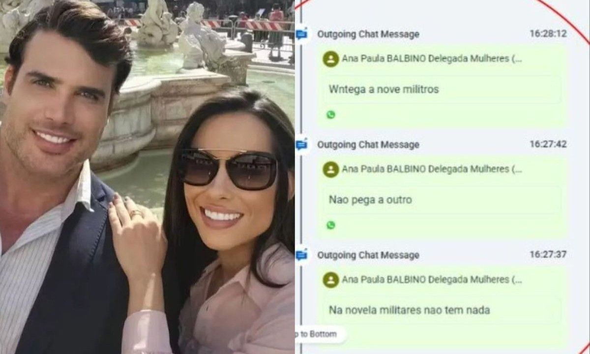 Imagem da noticia Após ser detido por morte de gari, indiciado enviou mensagens à esposa delegada: "Entrega a nove milímetros"