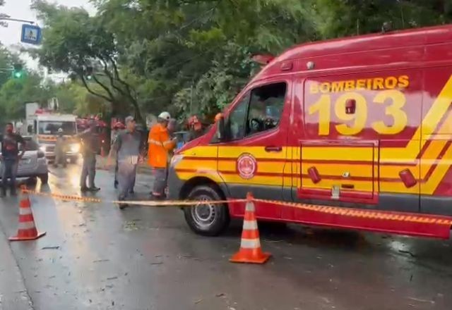 Imagem da noticia Chuva em São Paulo: homem morre eletrocutado após queda de fio energizado