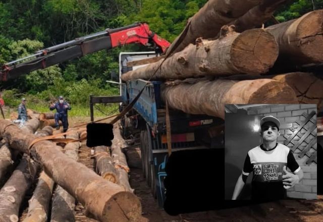 Imagem da noticia Trabalhador morre esmagado por tora de madeira durante descarregamento em SC