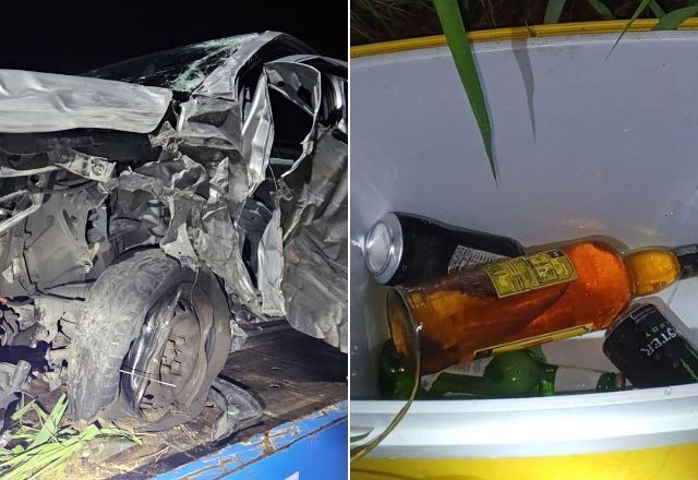 Imagem da noticia Motorista bêbado é preso após colidir com caminhonetes no Ceará