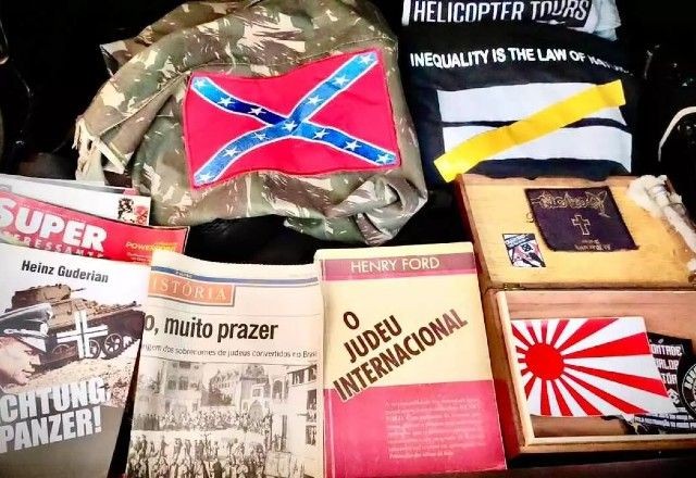 Imagem da noticia Polícia apreende objetos de apologia ao nazismo em Santa Catarina