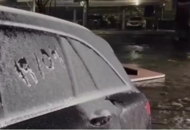 Imagem da noticia Fenômeno raro: onda de frio faz nevar no sul do país em abril