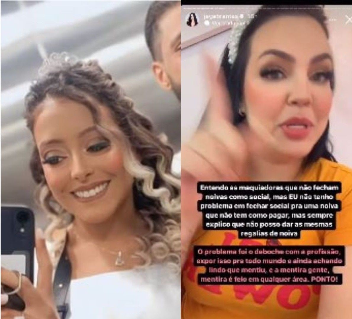 Imagem da noticia Noiva esconde casamento para pagar mais barato em maquiagem e maquiadora faz barraco