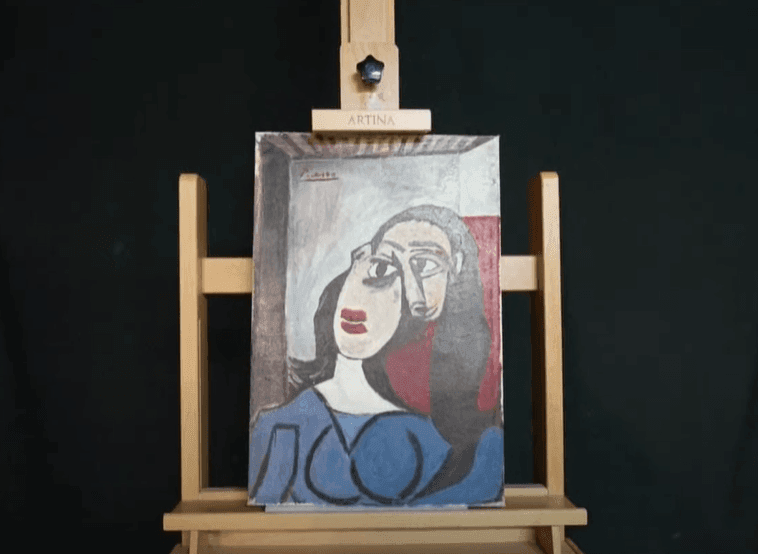 Imagem da noticia Quadro de Picasso é descoberto na casa de vendedor de sucata na Itália
