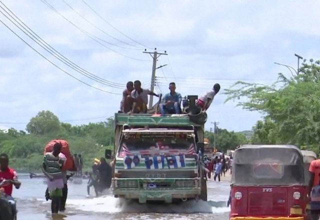 Fortes chuvas afetam 600 mil pessoas na África Oriental