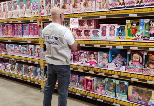 Imagem da noticia "Natal Seguro": Operação fiscaliza produtos falsificados em comércios no Estado de São Paulo