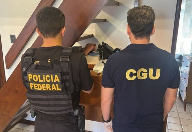Imagem da noticia PF investiga desvio de recursos em obra de R$ 5 milhões em cidade governada por pai de Hugo Motta