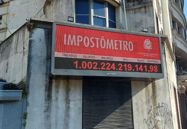 Imagem da noticia Impostômetro vai atingir marca de R$ 2 trilhões mais cedo em 2023