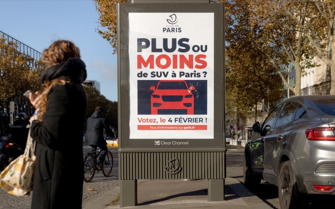 Imagem da noticia Paris declara guerra contra as SUVs