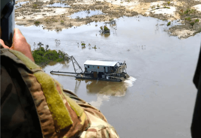 Alertas de garimpo em Terra Indígena Yanomami caem 73% em 2024