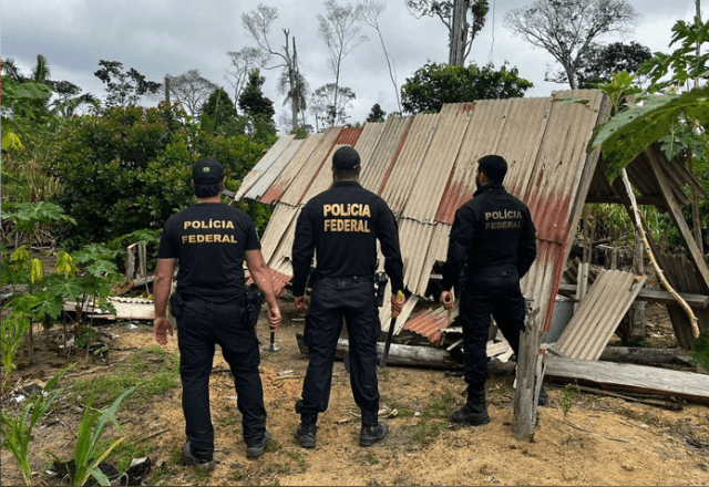 Imagem da noticia PF realiza operação para retirar invasores de terra indígena em Rondônia 