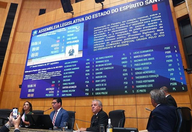 Assembleia Legislativa do ES decide soltar deputado preso por descumprir medidas cautelares