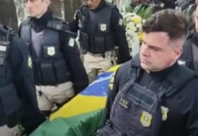 Agentes da PRF mortos a tiros em Fortaleza são enterrados