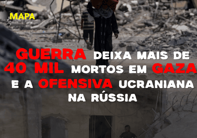 Imagem da noticia Mapa Mundi: Ucrânia controla 1.000 km² da Rússia | Biden comenta eleições na Venezuela