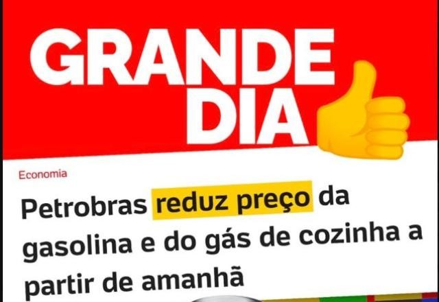 Grande dia: perfil  do governo publica indireta após condenação de Bolsonaro