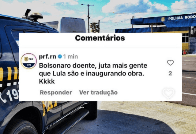 Imagem da noticia PRF investiga comentário político em rede social e retira do ar Instagram da superintendência no RN