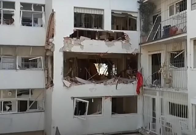 Imagem da noticia Explosão destrói parte de prédio residencial no Uruguai
