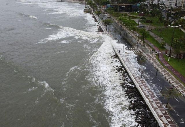 Imagem da noticia Santos e Rio de Janeiro terão partes cobertas pelo mar até 2100, diz ONU