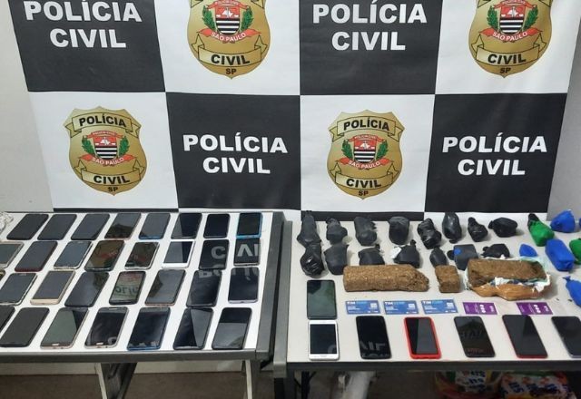 Imagem da noticia Homem é preso com quase 60 celulares que seriam entregues a presídio em Bauru