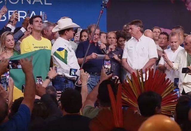 Imagem da noticia "É uma luta do bem contra o mal", diz Bolsonaro