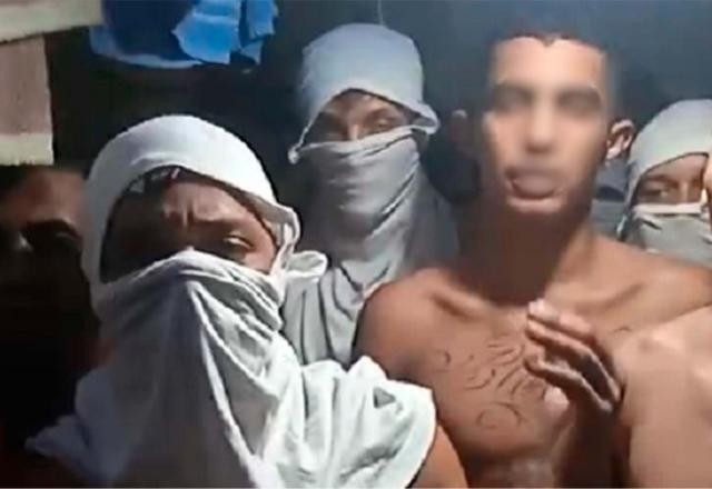 Rebelião em live: detentos fazem vídeo com pedidos de melhoria em presídio