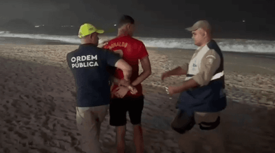 Megashow da Shakira: operação desfaz acampamentos e prende vendedor por extorsão 