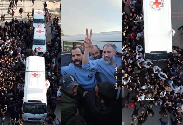 Imagem da noticia Israel liberta 200 prisioneiros palestinos depois de reféns do Hamas serem soltas