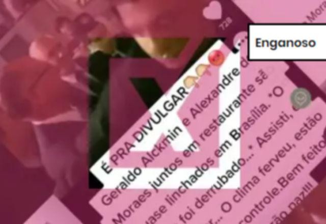 Imagem da noticia ENGANOSO: Vídeo em que Alckmin e Moraes são hostilizados é de 2016, na USP