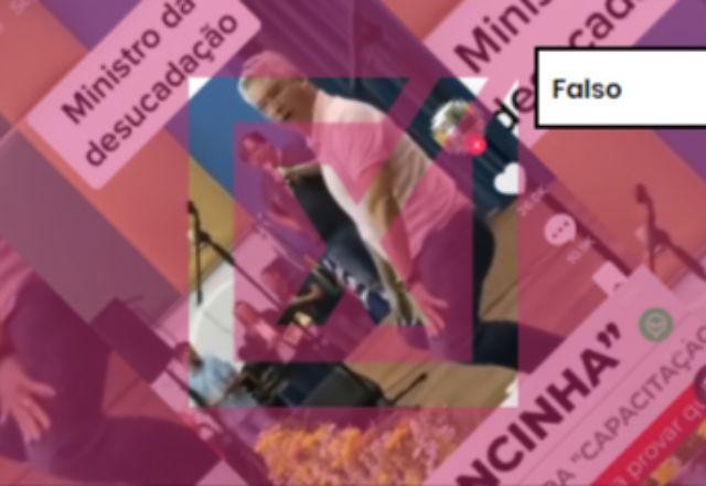 Imagem da noticia FALSO: É vereador de Salvador que dança em vídeo viral, não ministro da Educação