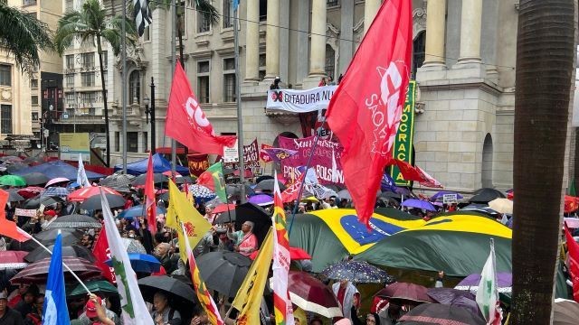 Mesmo sem apoio de Lula, esquerda faz atos pelo Brasil: veja como foi