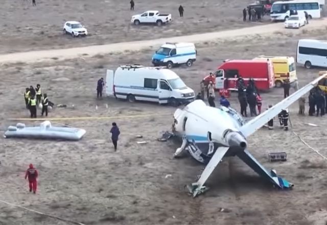 Imagem da noticia Governo brasileiro vai analisar caixas-pretas de avião que caiu no Cazaquistão 