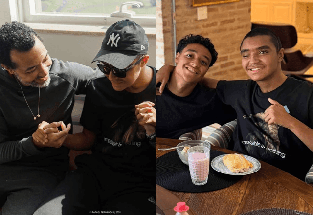 Imagem da noticia Pai de Pedro Severino divulga primeiras fotos do jogador após alta; veja