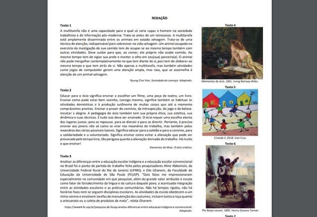 Imagem da noticia Fuvest 2024: Vestibular da USP termina nesta 2ª feira com prova dissertativa de 12 questões