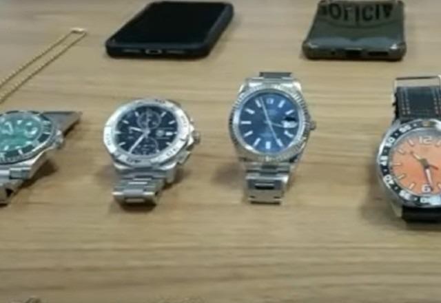 Imagem da noticia Integrantes de quadrilha especializada em roubos de relógios de luxo são presos