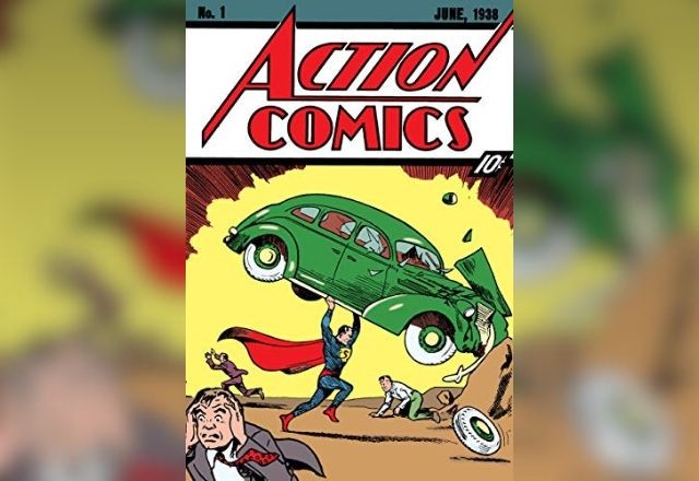 Imagem da noticia Revista em quadrinhos com a 1ª aparição do Super-Homem é leiloada por R$ 30 milhões