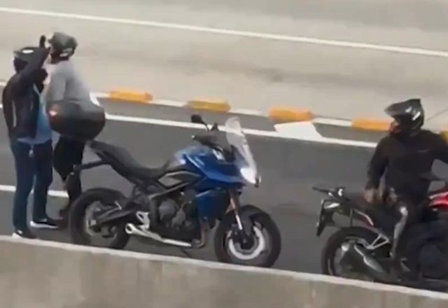 Imagem da noticia Bandidos interditam principal avenida do Rio para assaltar