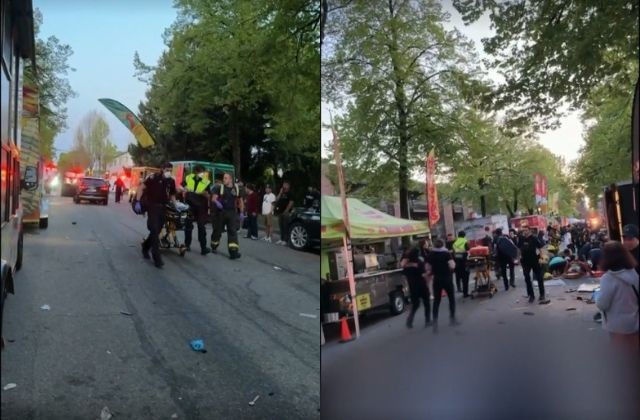 Imagem da noticia Pelo menos 11 pessoas morrem após carro atropelar multidão em festival no Canadá