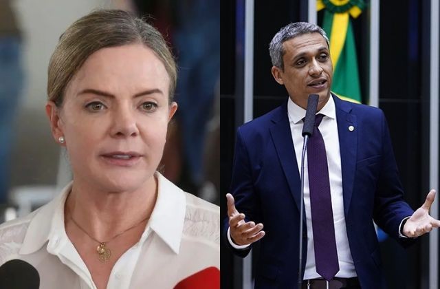 Imagem da noticia PGR se manifesta a favor de queixa-crime apresentada por Gleisi Hoffmann contra Gustavo Gayer 