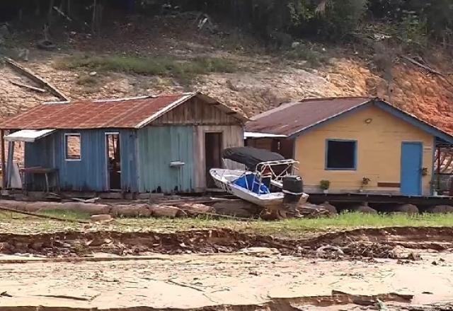 Imagem da noticia Seca histórica no Amazonas afeta milhares de famílias