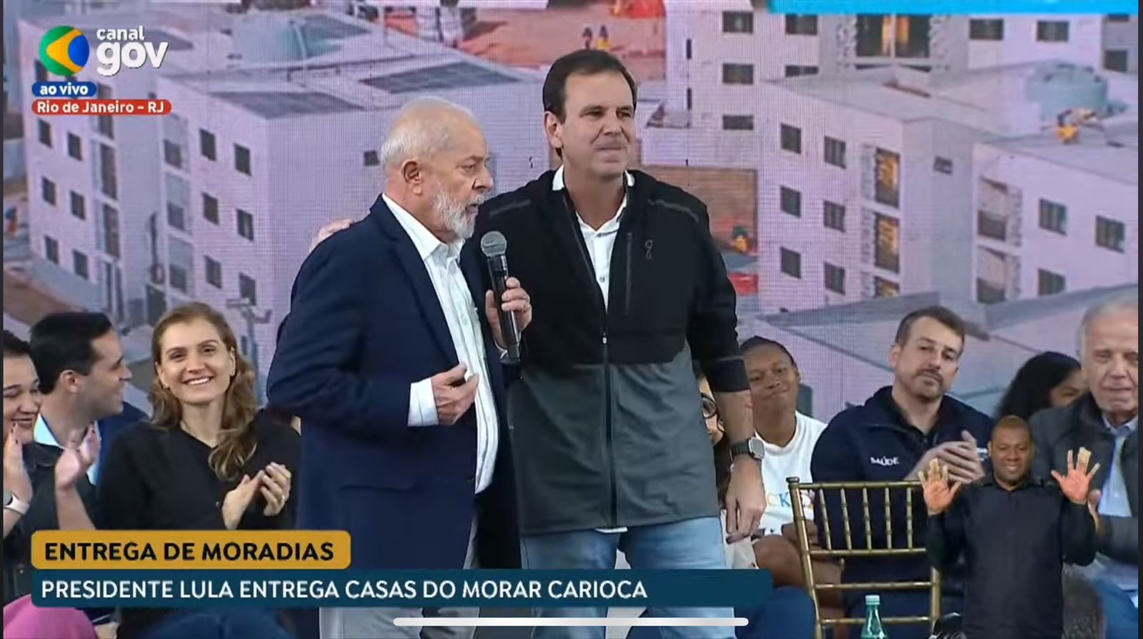 Imagem da noticia "Melhor gerente de prefeitura que esse país já teve", diz Lula sobre Eduardo Paes 