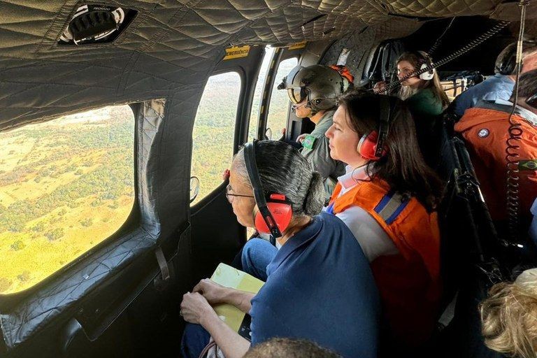 Imagem da noticia Incêndios no Pantanal: Tebet nega omissão do governo estadual ou federal