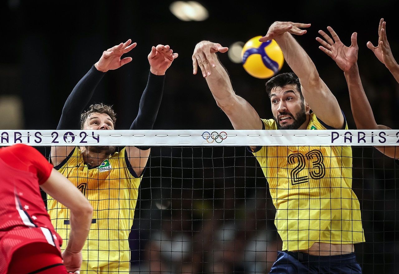 Imagem da noticia Brasil perde para Estados Unidos e está eliminado no vôlei masculino