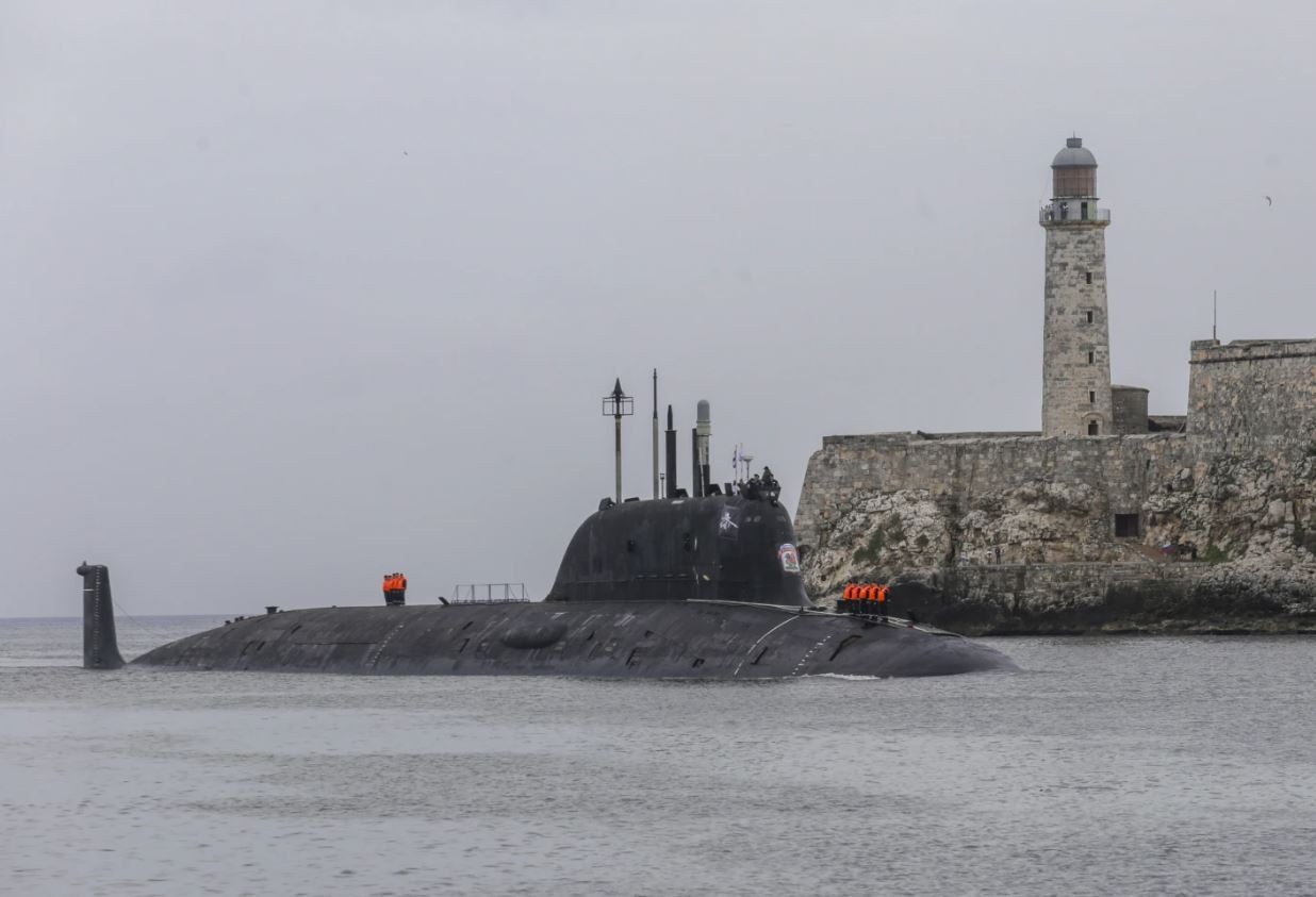 Imagem da noticia EUA mandam submarino nuclear para Cuba após chegada de navios russos à ilha