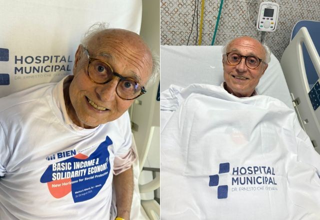 Imagem da noticia Eduardo Suplicy é internado em Niterói (RJ) após passar mal com arritmia cardíaca