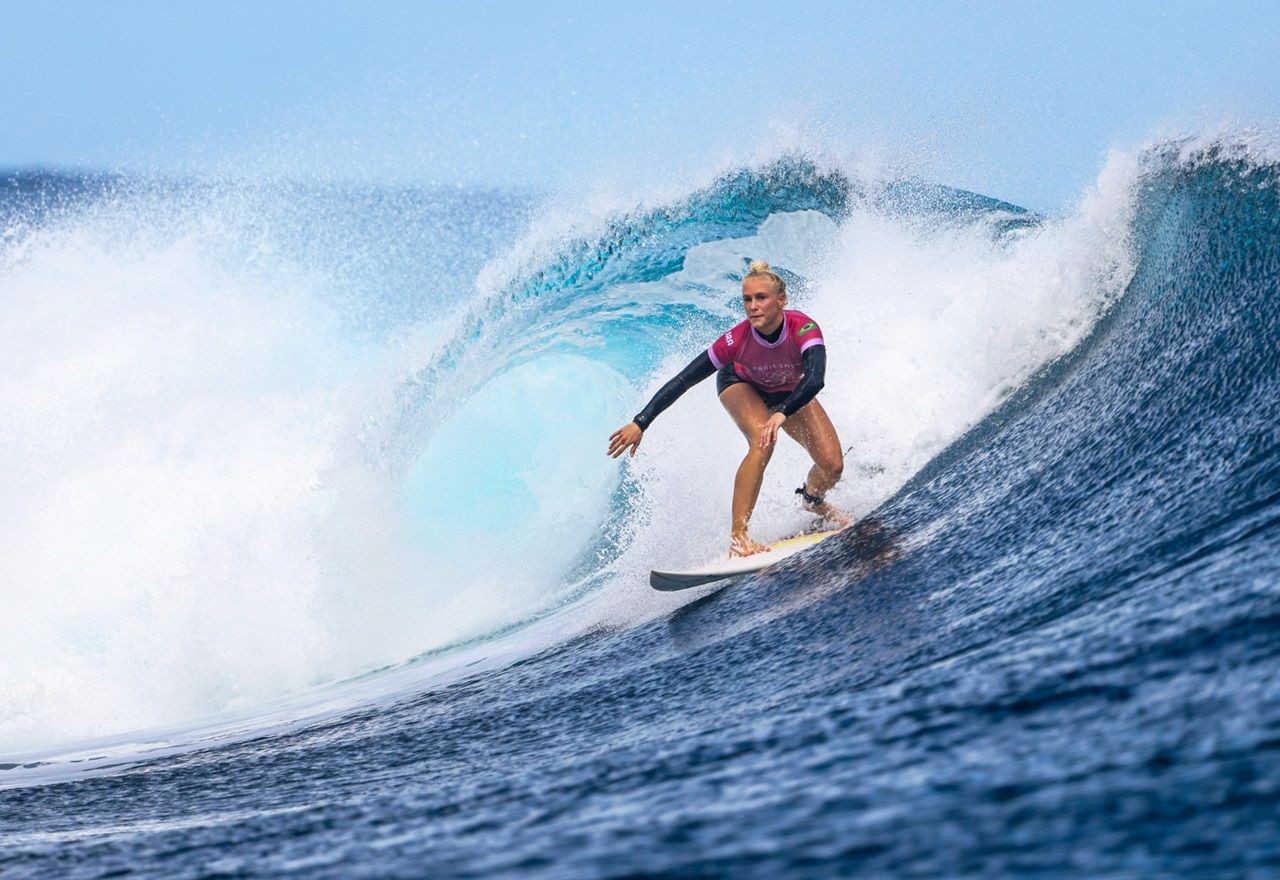 Imagem da noticia Tati Weston-Webb supera costa-riquenha e vai à final olímpica do surfe feminino