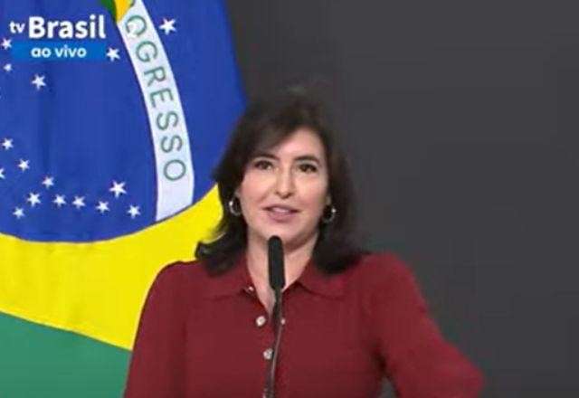 Imagem da noticia Divergências econômicas não serão problema, diz Tebet em posse